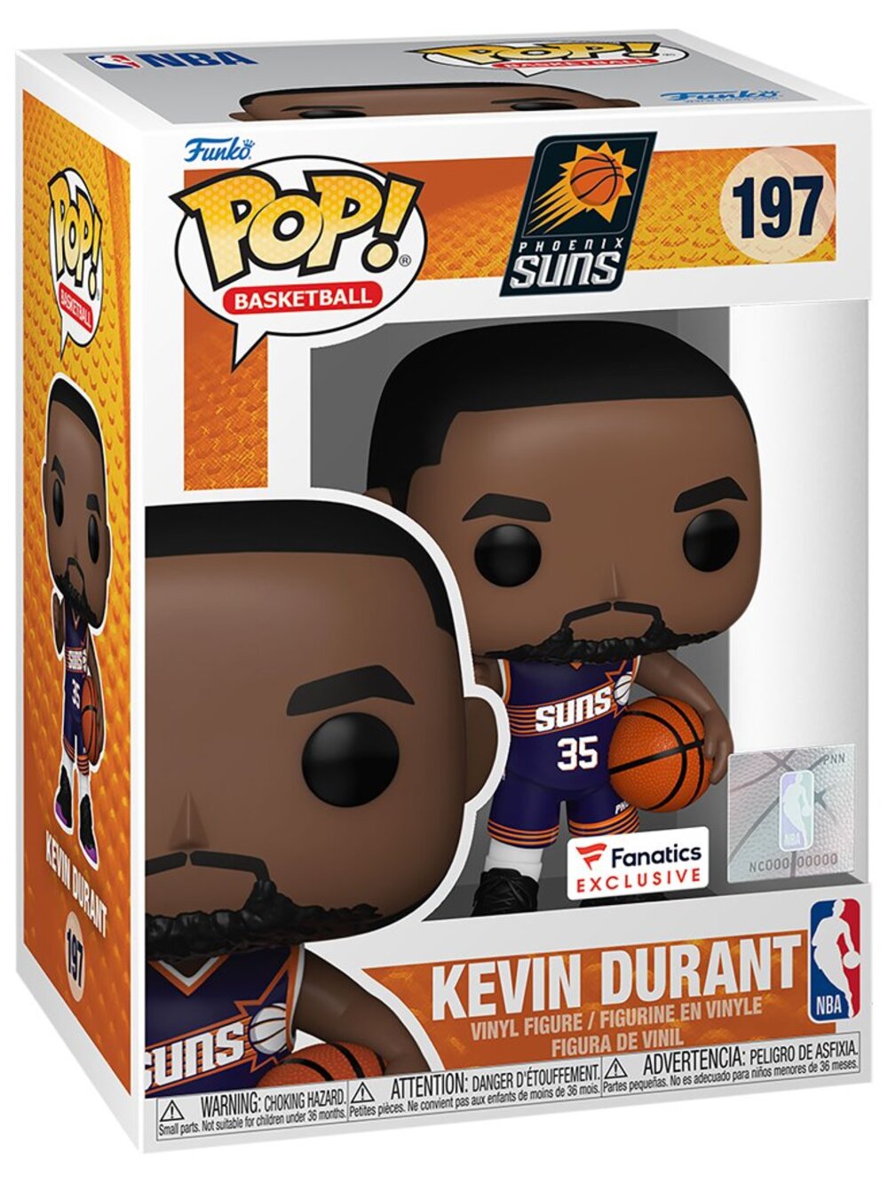 Kevin Durant Phoenix Suns Fanatics Exclusive Icon Funko Pop! Vinyl Figure